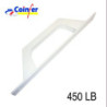 ASA ALUMINIO PARA CORREDERA BLANCO 450