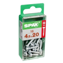 TORNILLO SPAX C/RDA POZI WIROX 4.5X20 C/16 UDS