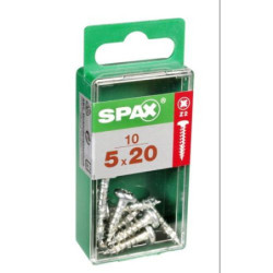 TORNILLO SPAX C/RDA POZI WIROX 5.0X20 C/10 UDS