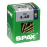 TORNILLO SPAX C/PL POZI BRICO. 4.0X45 C/100 UDS