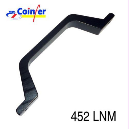 ASA ALUMINIO PARA CORREDERA NEGRO 452