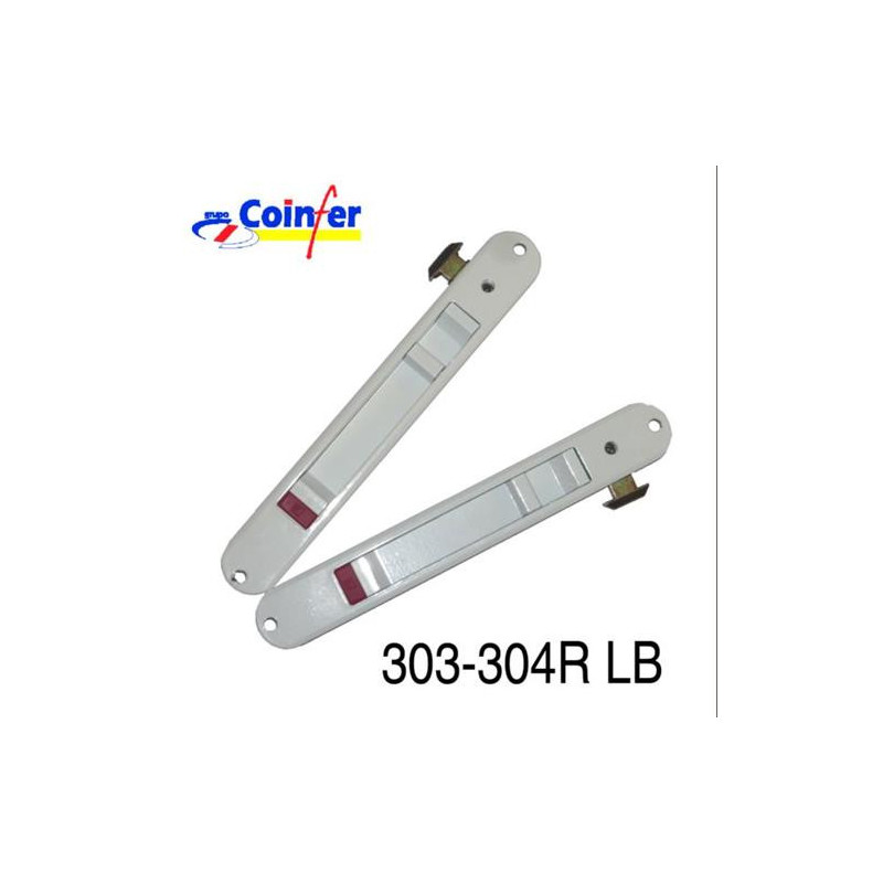 (JUEGO)CIERRE ATORNILLAR BLANCO VENTANA 303-4R (JUEGO)CIERRE ATORNILLAR BLANCO VENTANA 303-4R