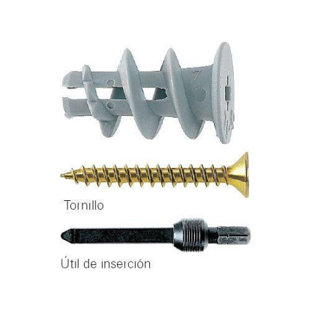 TACO AUTOPERFORANTE GK (CAJA 100 UNID.)