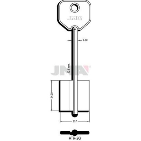 LLAVIN JMA SEGURIDAD ATR-2G