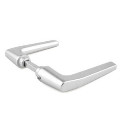 MANIVELA ALUMINIO PLATA CON CUADRADO 6 MM. 45188