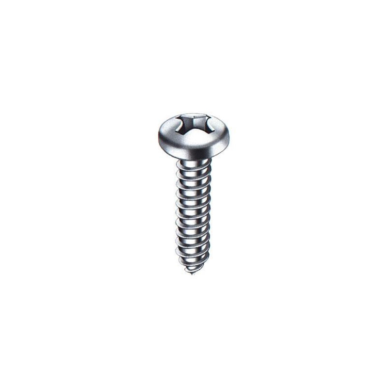 CENT.TORNILLO ROSCA CHAPA CABEZA ALOMADA 5X3/8 PH.
