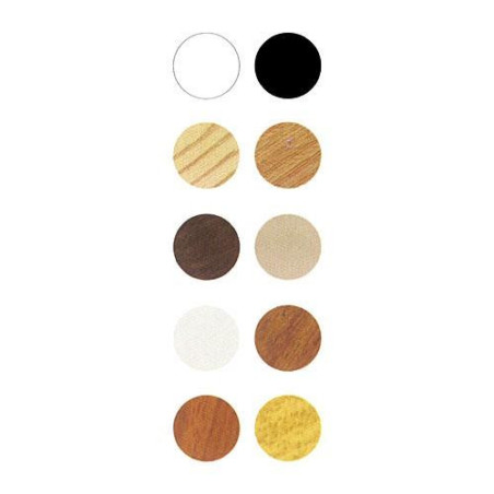 TAPON ADHESIVO EN LAMINAS NEGRO (CENT.)