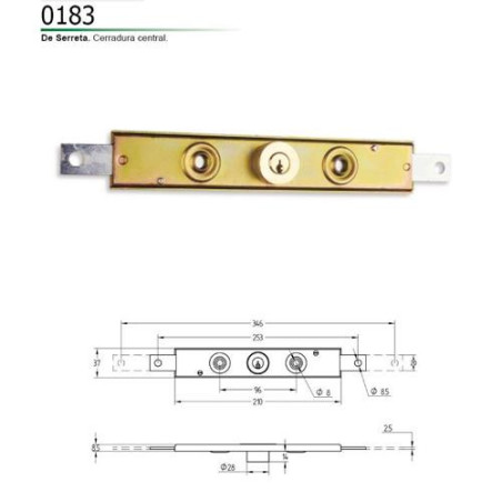 CERRADURA PARA PERSIANA 183