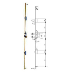 CERRADURA SEGURIDAD TLPN5/66/LE