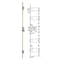 CERRADURA SEGURIDAD TLPN3/66/LC
