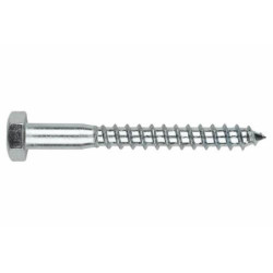 TORNILLO MADERA DIN-571 C/EXAGONAL 10X100 ZN.C/10