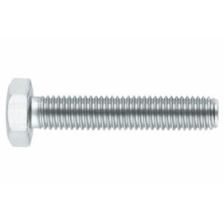 TORNILLO METRICA DIN-933 C/EXAGONAL 8.8 10X30 ZN.