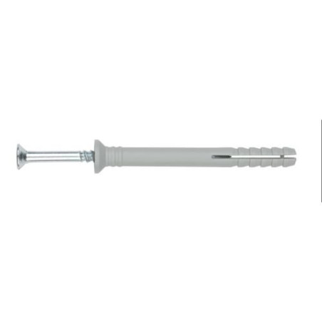 TACO CLAVABLE CON TORNILLO 6X40 6(BL.) BZTCCA06040
