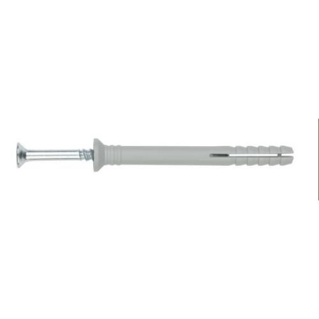 TACO CLAVABLE CON TORNILLO 6X60 6(BL.) BZTCCA06060