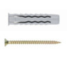 TACO EXPANSIVO CON TORNILLO 6X30 (BL.) BZTPPOTS06