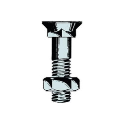 CENT. TORNILLO ARADO DIN-608 12X40