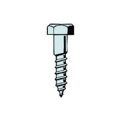CENT. TIRAFONDOS CABEZA EXAGONAL DIN-571 ZN 5X35