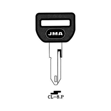 LLAVIN ACERO PLASTICO NEGRO CL-8.P