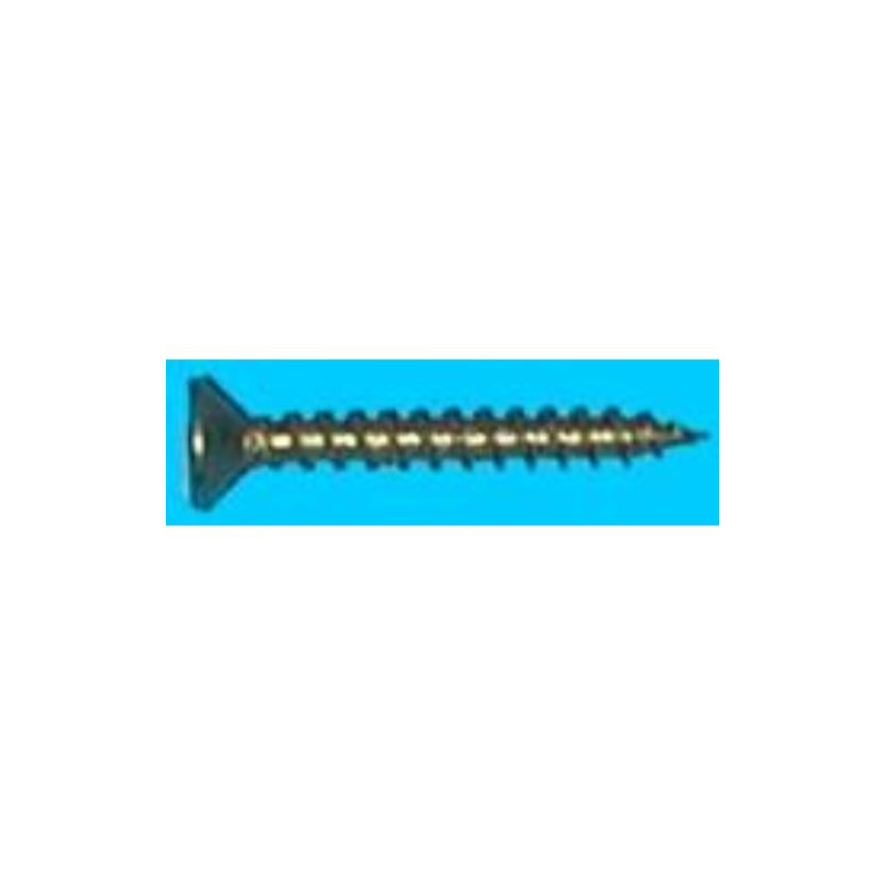 TORNILLO AGLOMERADO C/PL. PZ. 3,5X40 BICRO. BL.