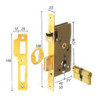 CERRADURA EMBUTIR 2010/5P/ HL TESA