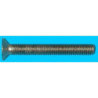 TORNILLO C/PL. METRICA 6X60 ZN. BLISTER