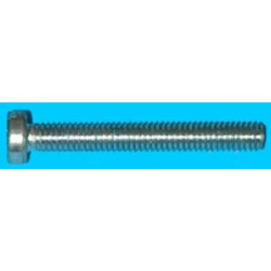 TORNILLO CABEZA CILINDRICA METRICA 4X40 ZN BL.