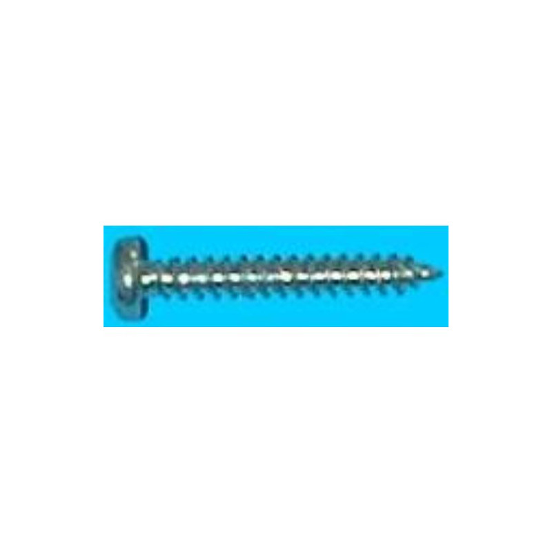 TORNILLO ROSCA CHAPA CABEZA ALOMADA 4,80X32 ZN BL.