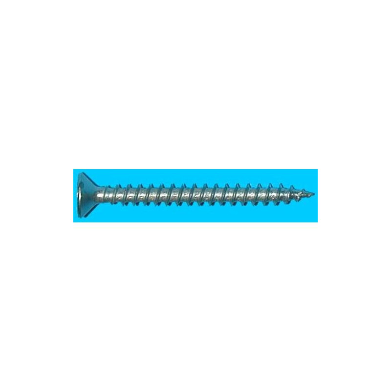 TORNILLO AGLOMERADO C/PL. 3,50X25 ZN. CAJA