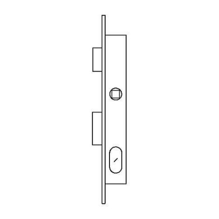 CERRADURA PUERTA METALICA 2220/12/NM TESA
