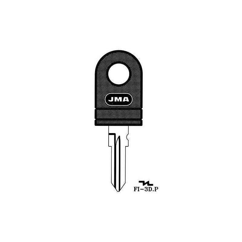 LLAVIN ACERO PLASTICO NEGRO FI-3D.P LLAVIN ACERO PLASTICO NEGRO FI-3D.P