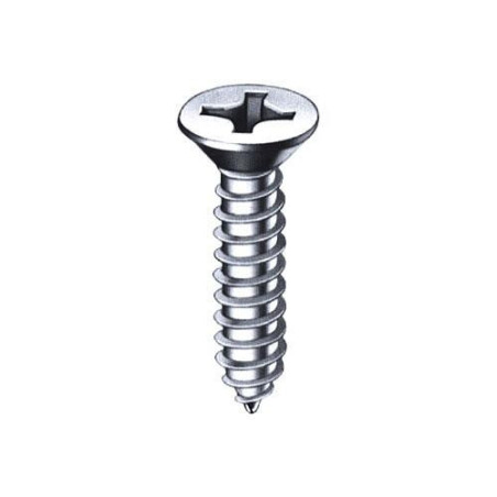 CENT. TORNILLO ROSCA CHAPA DIN-7982 PH. 4.8X25 ZN