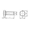 TORNILLO EXAGONAL DIN-933 INOX. A-2 12X40 (CENT.)