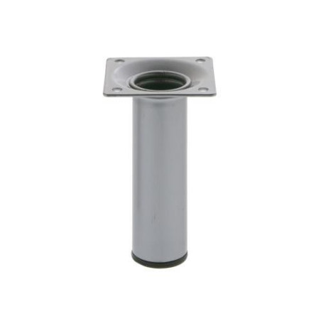 PATA MESA 4 REDONDA 30X100MM PLATA 21746