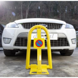 BARRERA DE PARKING VERTICAL AMARILLO