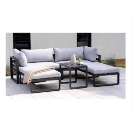 CONJUNTO JAVEA (SOFA C/REPOSAPIES+MESA AUXILIAR) CONJUNTO JAVEA (SOFA C/REPOSAPIES+MESA AUXILIAR)