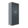 ARMARIO ALTO C/CERRADURA + 4 BALDAS + BARRA 180X80