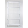 ESTANTERIA BLANCA 200X100X40 MEGA 40