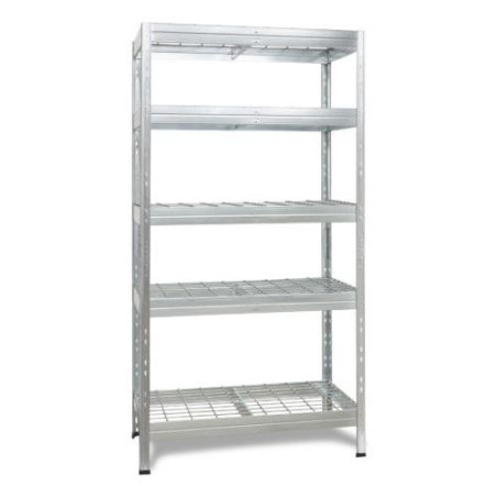 ESTANTERIA METALICA WIRE 180X90X45 GALVANIZADO