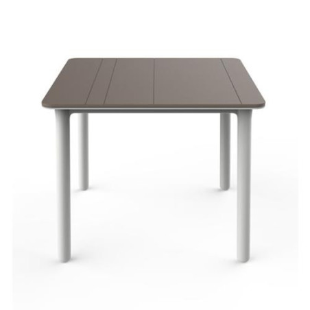 MESA NOA 90X90 CENTIMETROS ARENA/BLANCA MESA NOA 90X90 CENTIMETROS ARENA/BLANCA