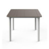 MESA NOA 90X90 CENTIMETROS ARENA/BLANCA
