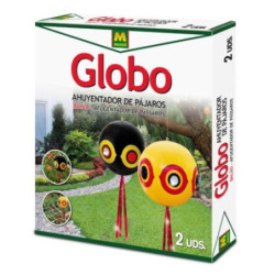 GLOBO AHUYENTADOR PAJAROS ESTUCHE 2 UNIDADES