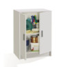 ARMARIO MULTIUSOS BAJO 2 PUERTAS BLANCO 005149O