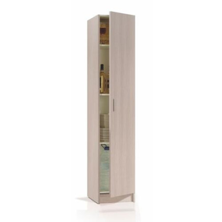 ARMARIO MULTIUSOS 1 PUERTA ROBLE 180X37X37 007141R