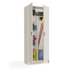 ARMARIO MULTIUSOS 2 PUERTAS BLANCO 180X73X37 7142O