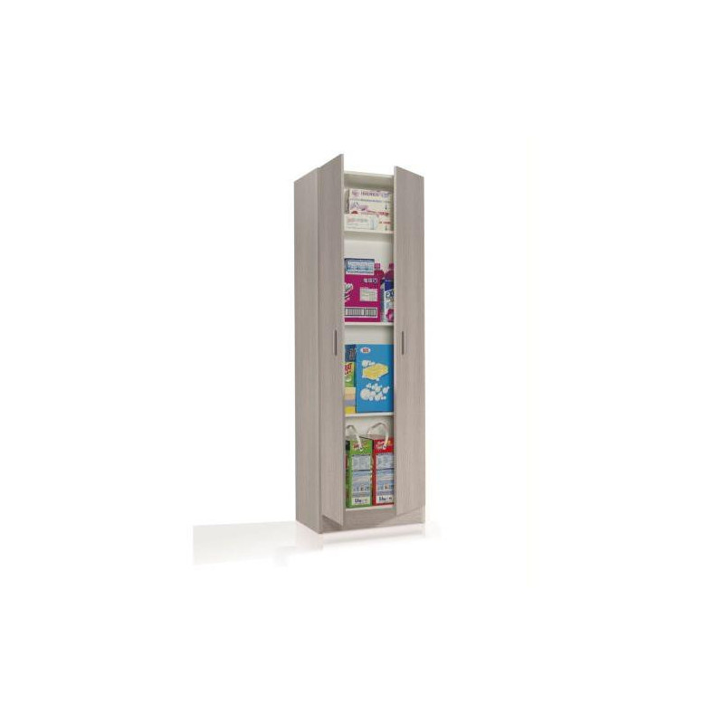 ARMARIO MULTIUSOS 2 PUERTAS ROBLE 180X58,5X37 7144