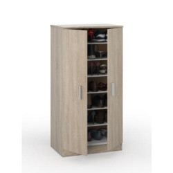 ZAPATERO ARMARIO BASIC ROBLE 108X55X36CM. 007813F