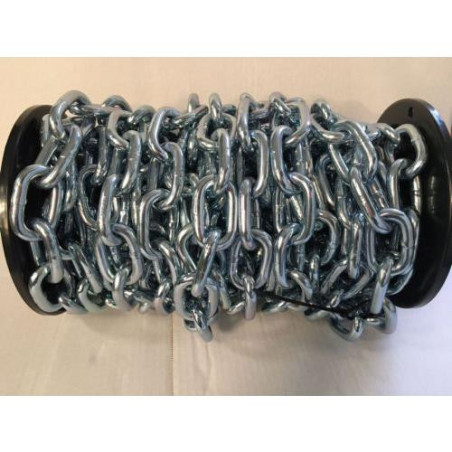 CADENA ZINCADA 10MM 25KG. BOBINA 13MTS.