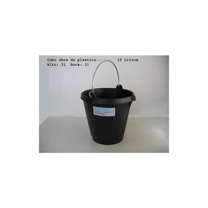 CUBO OBRA 15 L. FIELPLAST 1040130 CUBO OBRA 15 L. FIELPLAST 1040130