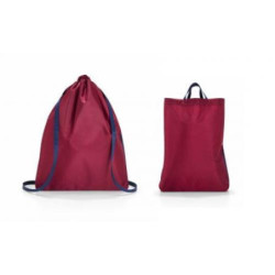 BOLSO MOCHILA MINI MAXI SACPACK DARK RUBY AU3035