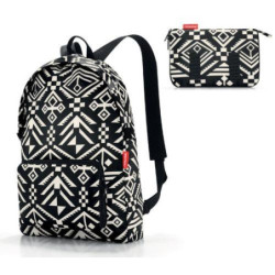 MOCHILA MINI MAXI HOPI BLACK 30X45X11CM AP7034